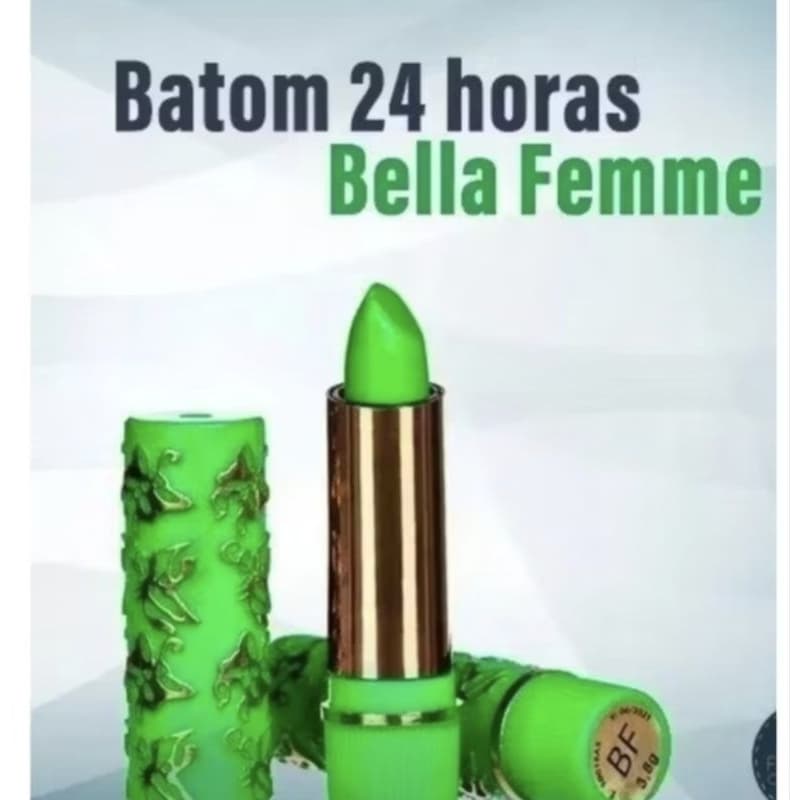 Batom Verde Mágico 24hs