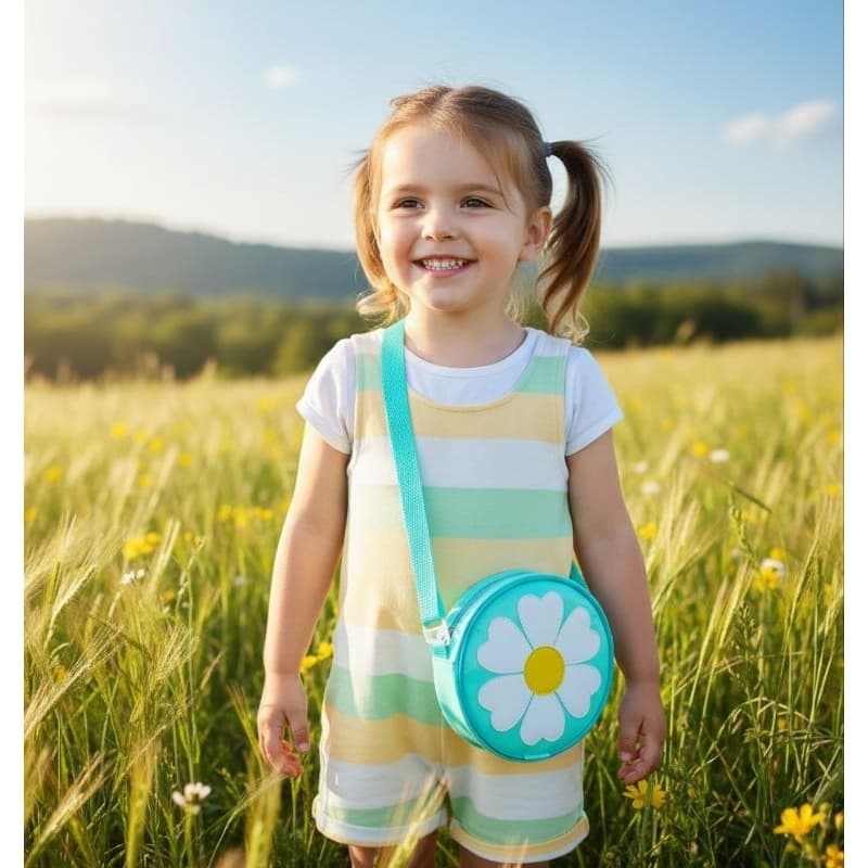 Bolsa flor infantil tiaracolo/ bag flor tiracolo