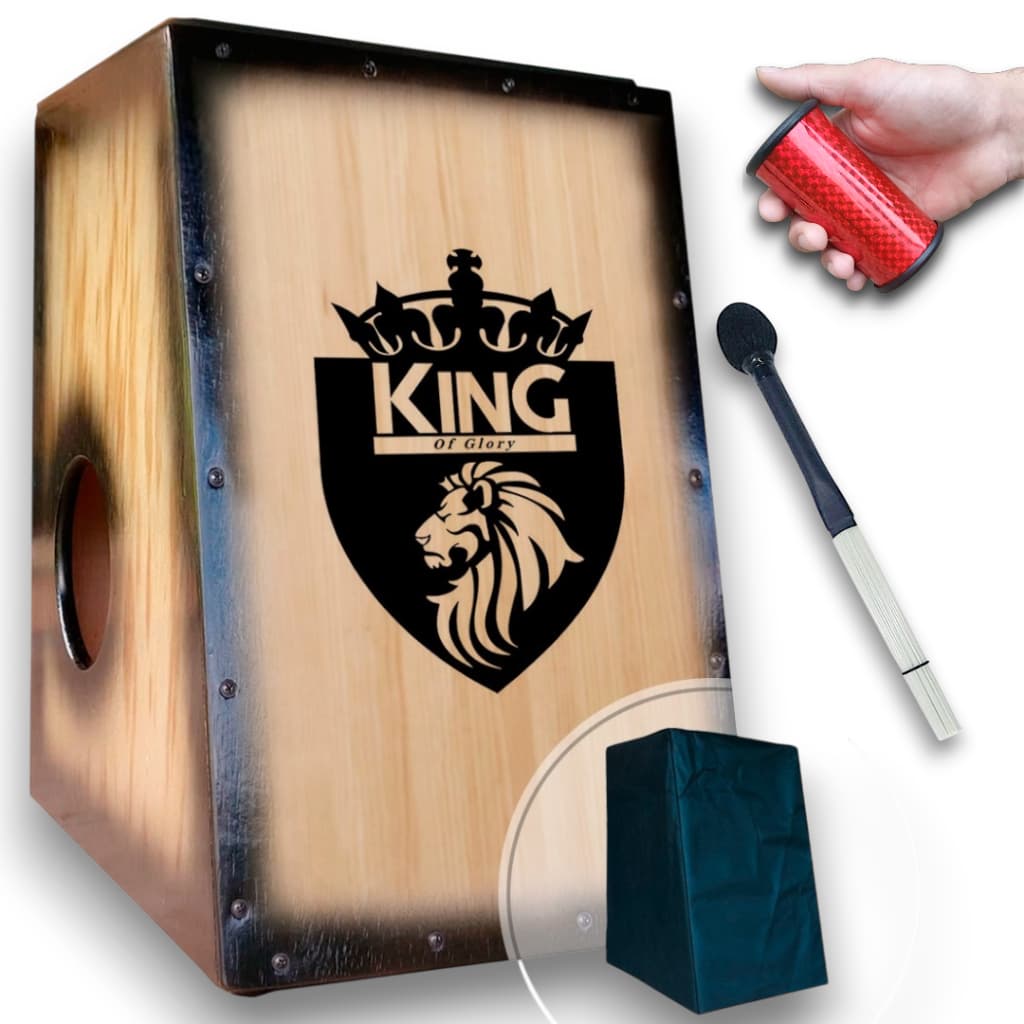 Cajón/carron Elétrico Brasão King Of Glory + Sleep + Vassourinha