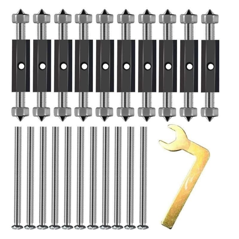 Kit 10 Peças Reparo Salva Caixa De Luz Interruptor e Tomadas Bestfer