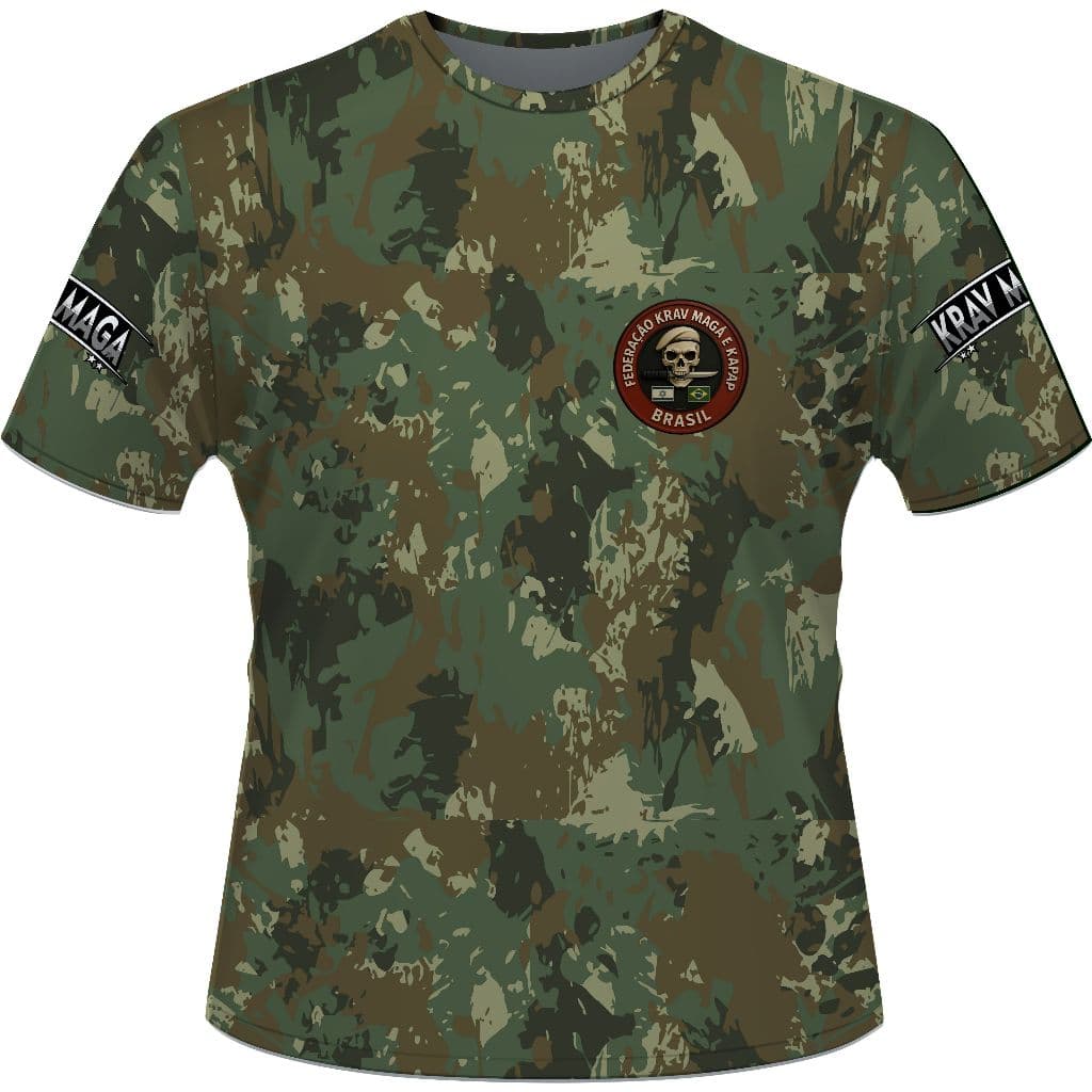Camisa Krav Maga Arte Marcial 034-4