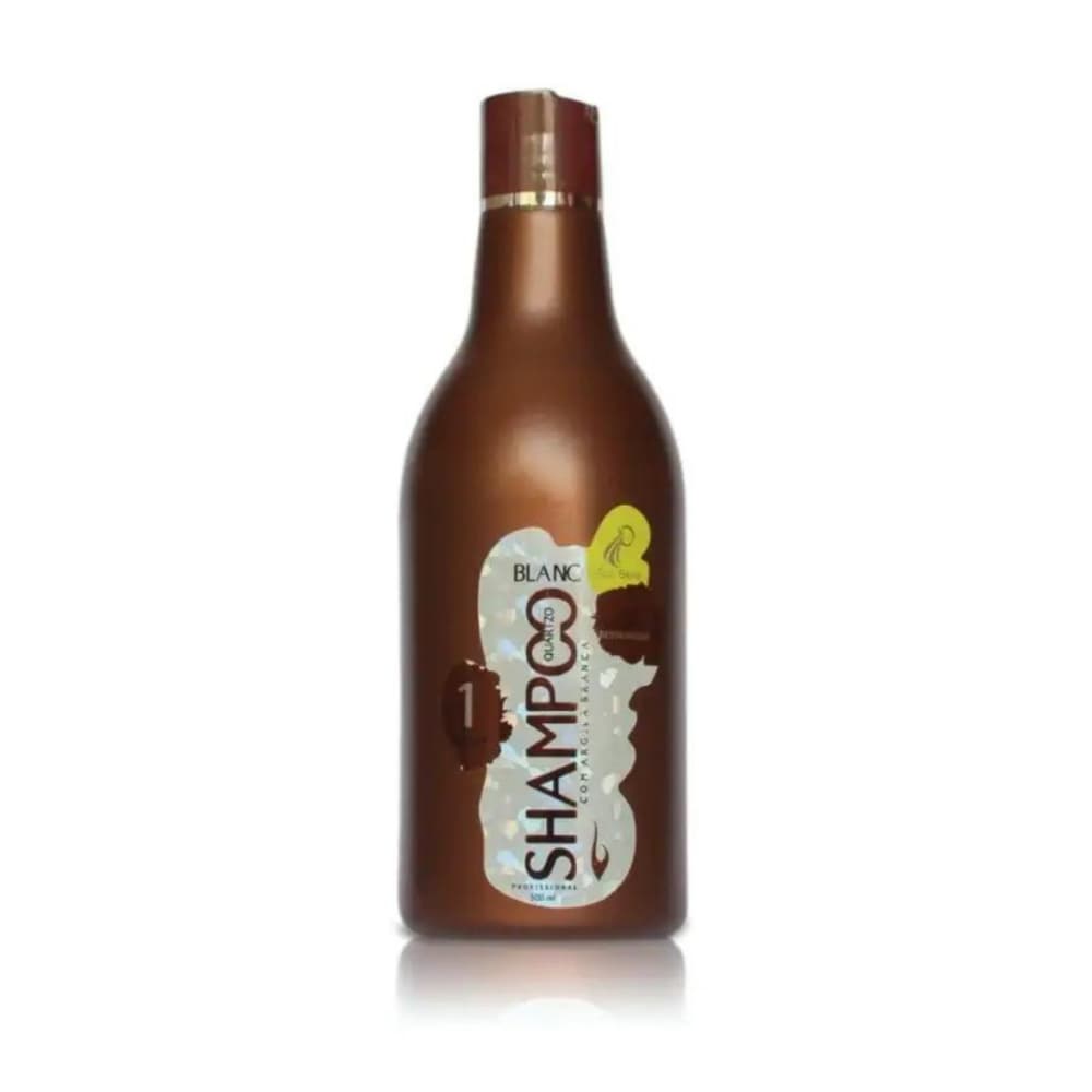 Shampoo Quartzo Revitalizante La Boue Blanc Limpeza Suave Com Extrato De Avelã - Nutrição e Maciez