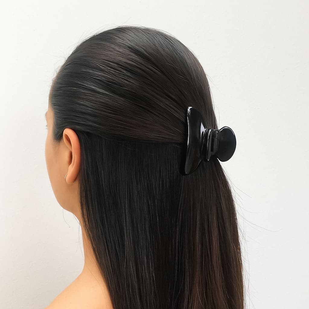 Piranha Presilha  Média Para Cabelo Modelo  Baleia - Praticidade e Encanto