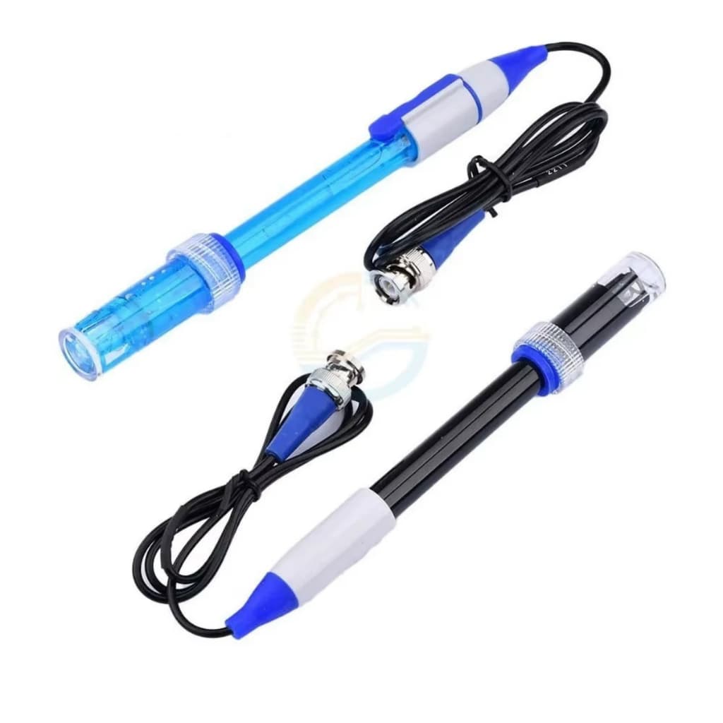 Sensor Eletrodo de pH 0–14 – Corpo em Resina Plástica – Envio Rápido