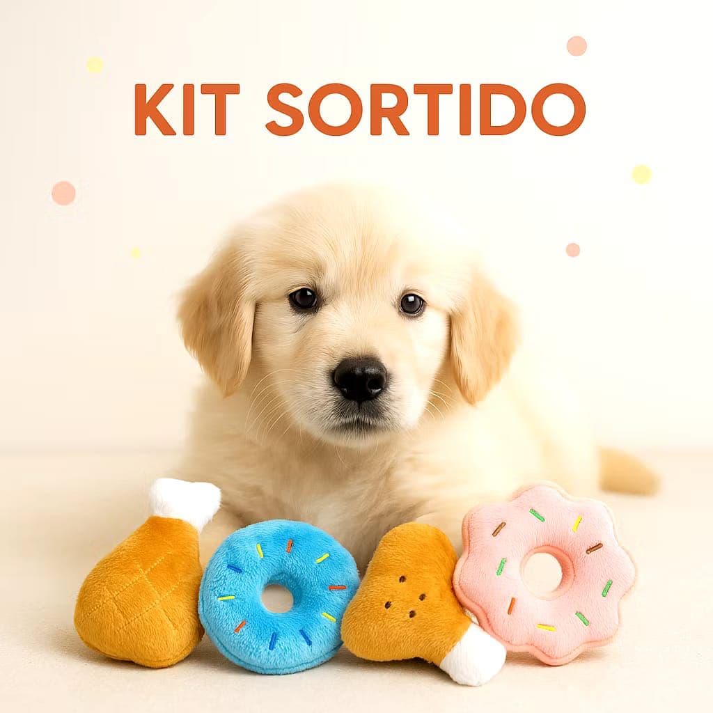 Pelúcia Pet Fofinha: Diversão, Alívio e Conforto Garantido!