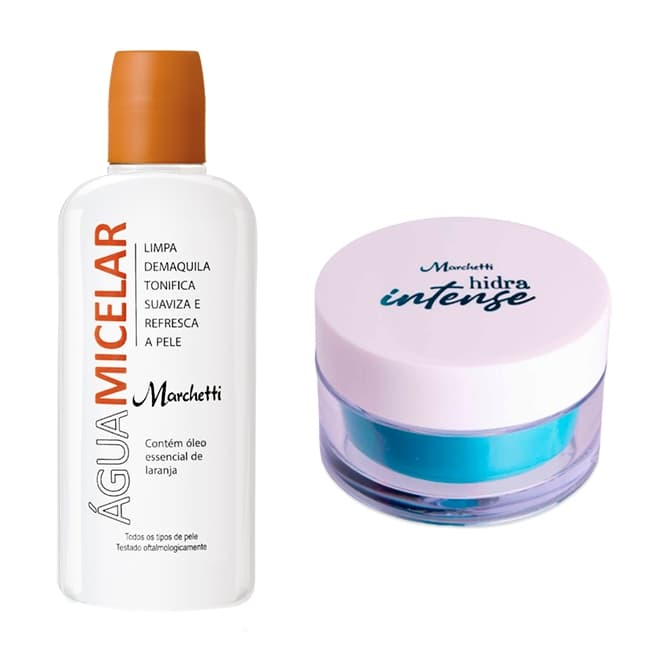 Combo Água Micelar + Hidra Intense