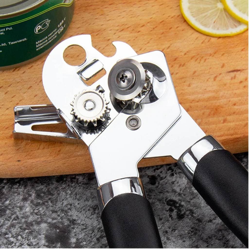 Abridor de Lata Garrafas Manual 3 em 1 Para Cozinha