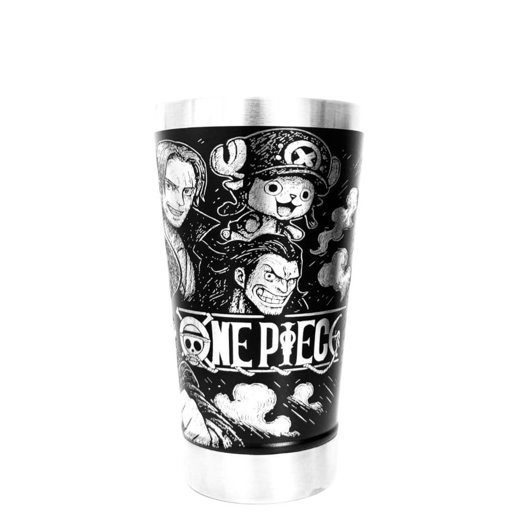 ☠️🌊 Copo Térmico 473ml Personalizado  One Piece 1 Gravação a Laser Premium