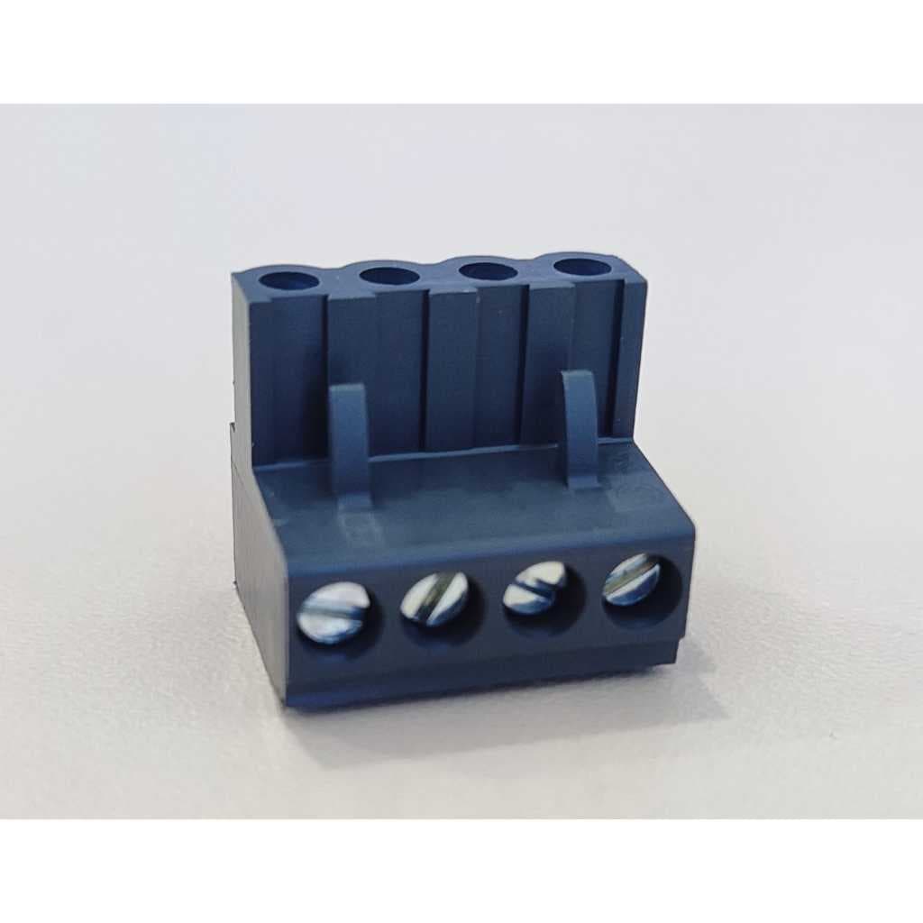 Kit com 15x Unidades Borne 04 Vias Femea 5.08mm Zb-2edgk