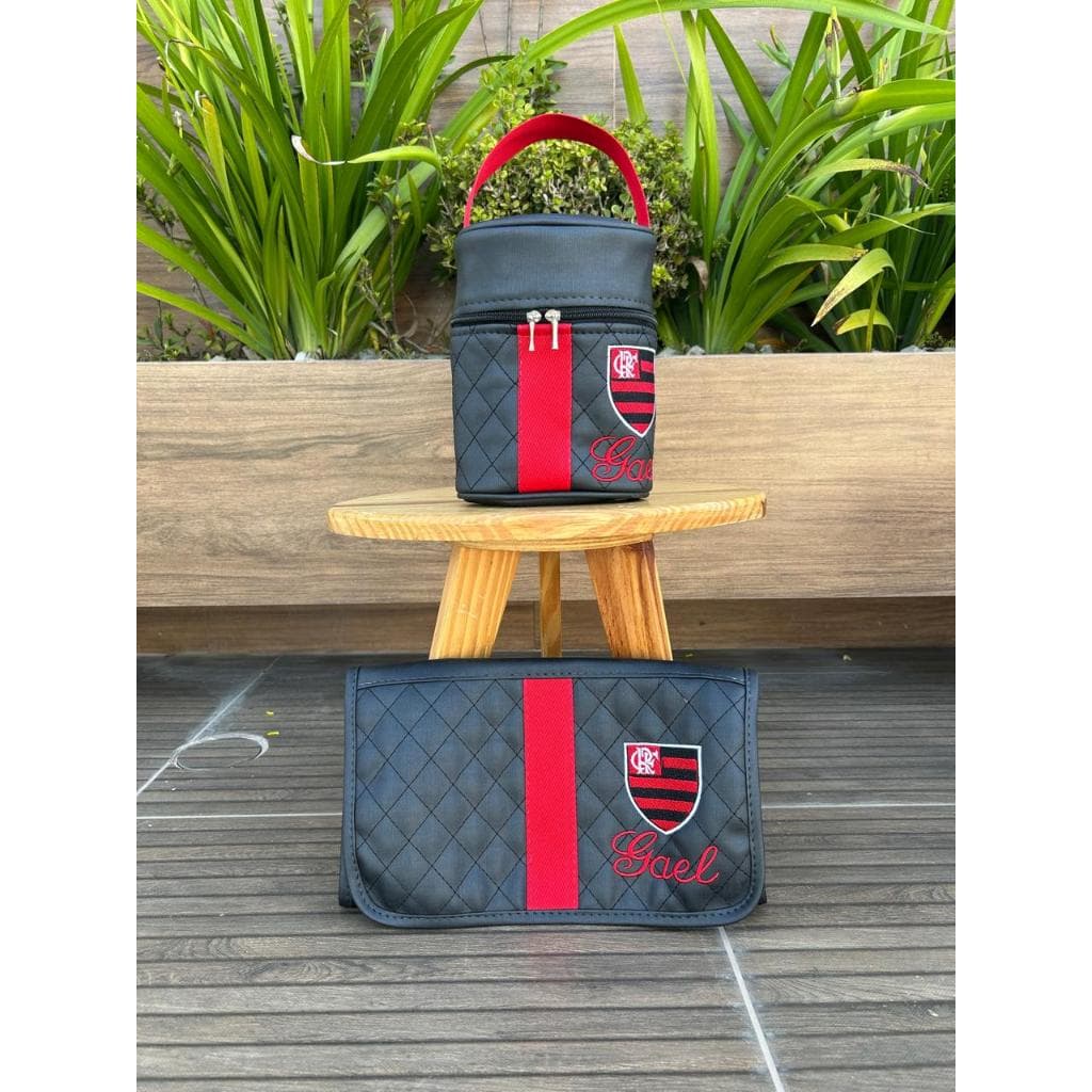 KIT TROCADOT PORTATIL E PORTA MAMADEIRA