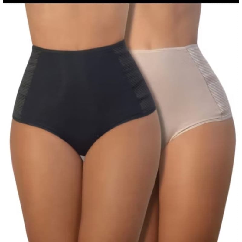 kit/2 calcinha cinta redutora segura barriga