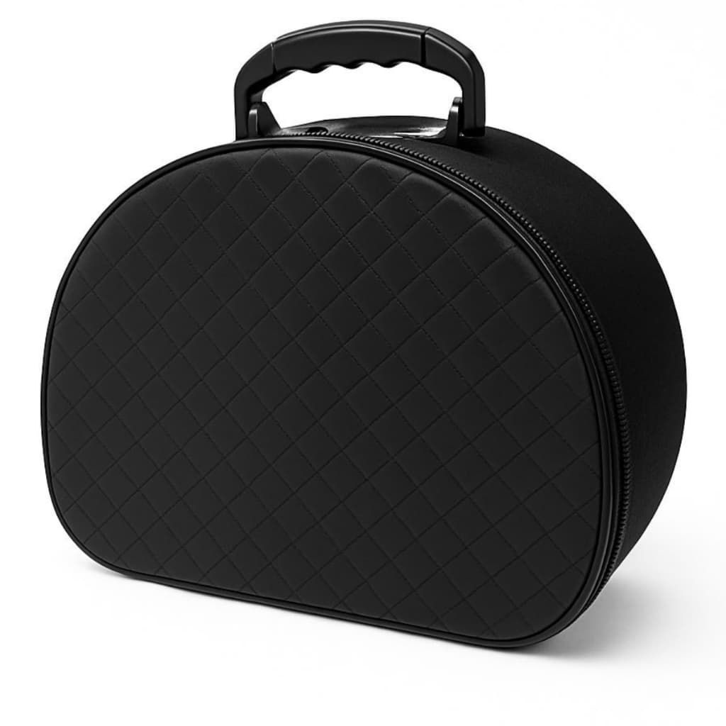 Frasqueira Necessaire Feminina De Viagem Oval Com Zíper