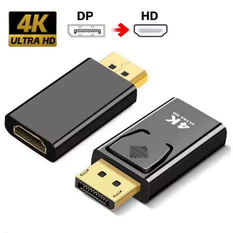 Adaptador DisplayPort para HDMI 4K Ultra HD – Conversor de Vídeo