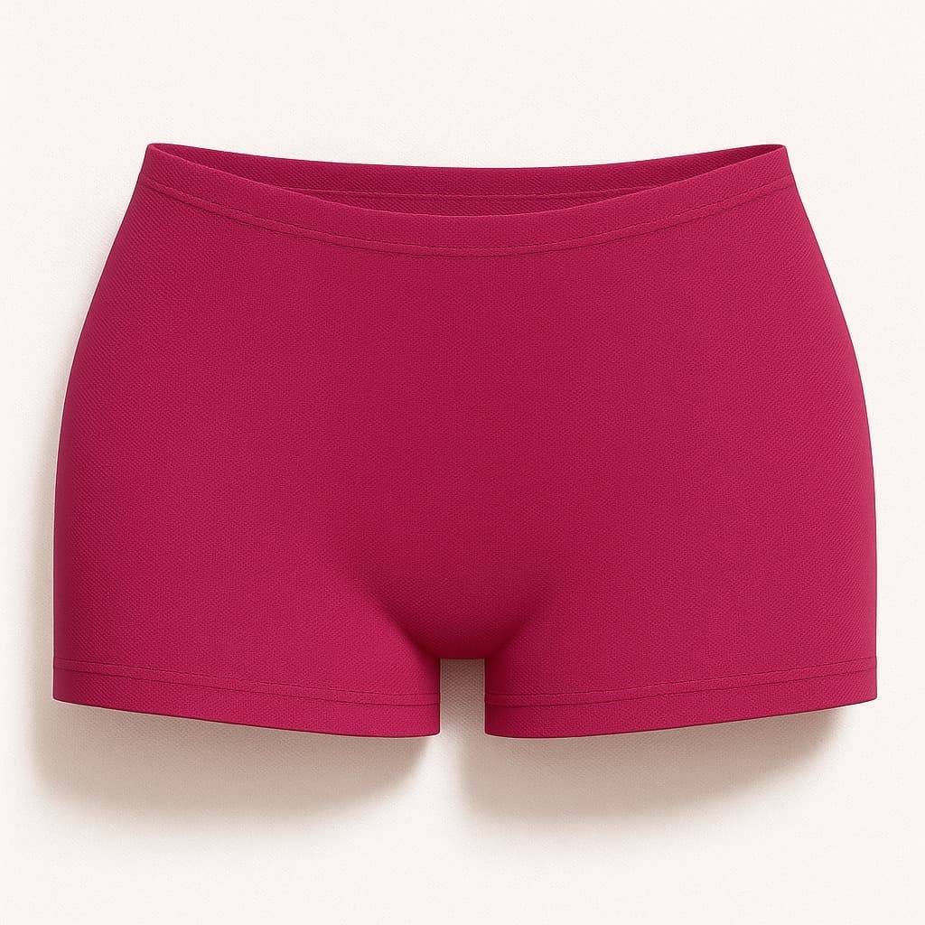Calcinha Boxer Feminino Sem Costura Basico Tecido Suplex do P ao G3