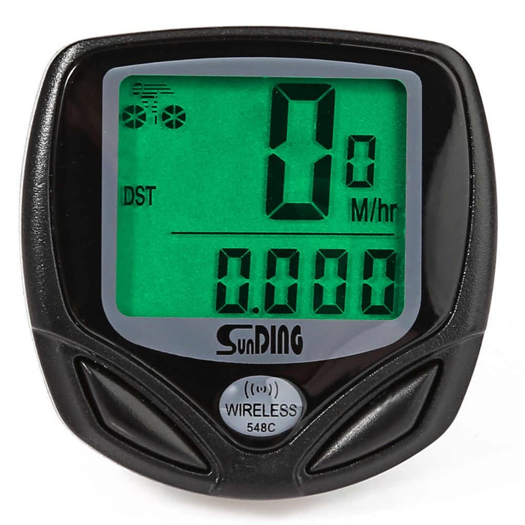 Velocímetro Sem Fio A Prova D'agua Wireless Bike Relogio Km