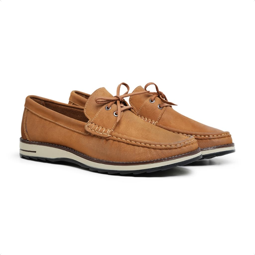 Mocassim Masculino Dockside Couro Legítimo Nobuck Lançamento Exclusivo Improvizzo