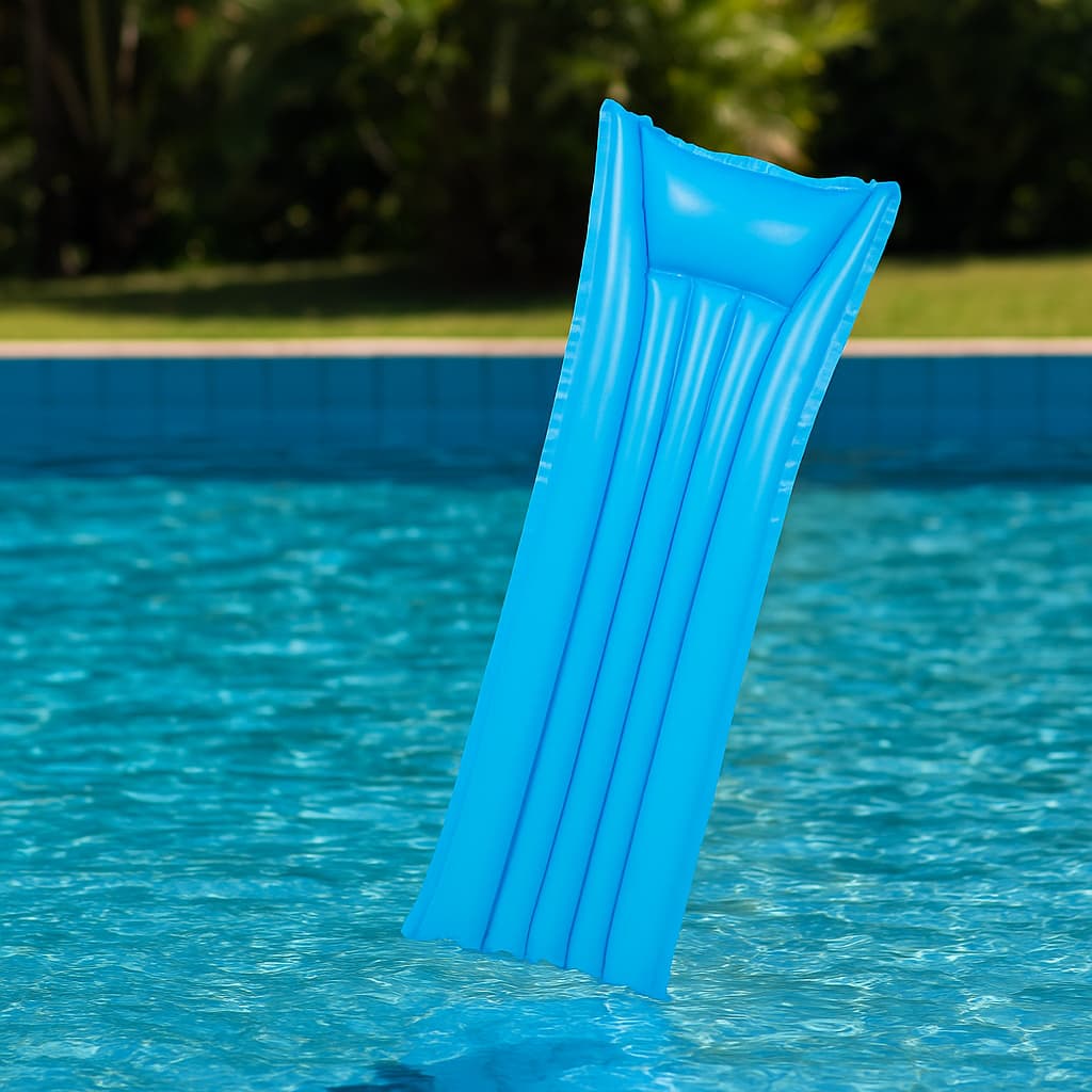 Colchão Boia Inflável Piscina Verão Relax Bronzeador Adulto Deitar Grande 183cm Esteira Flutuante