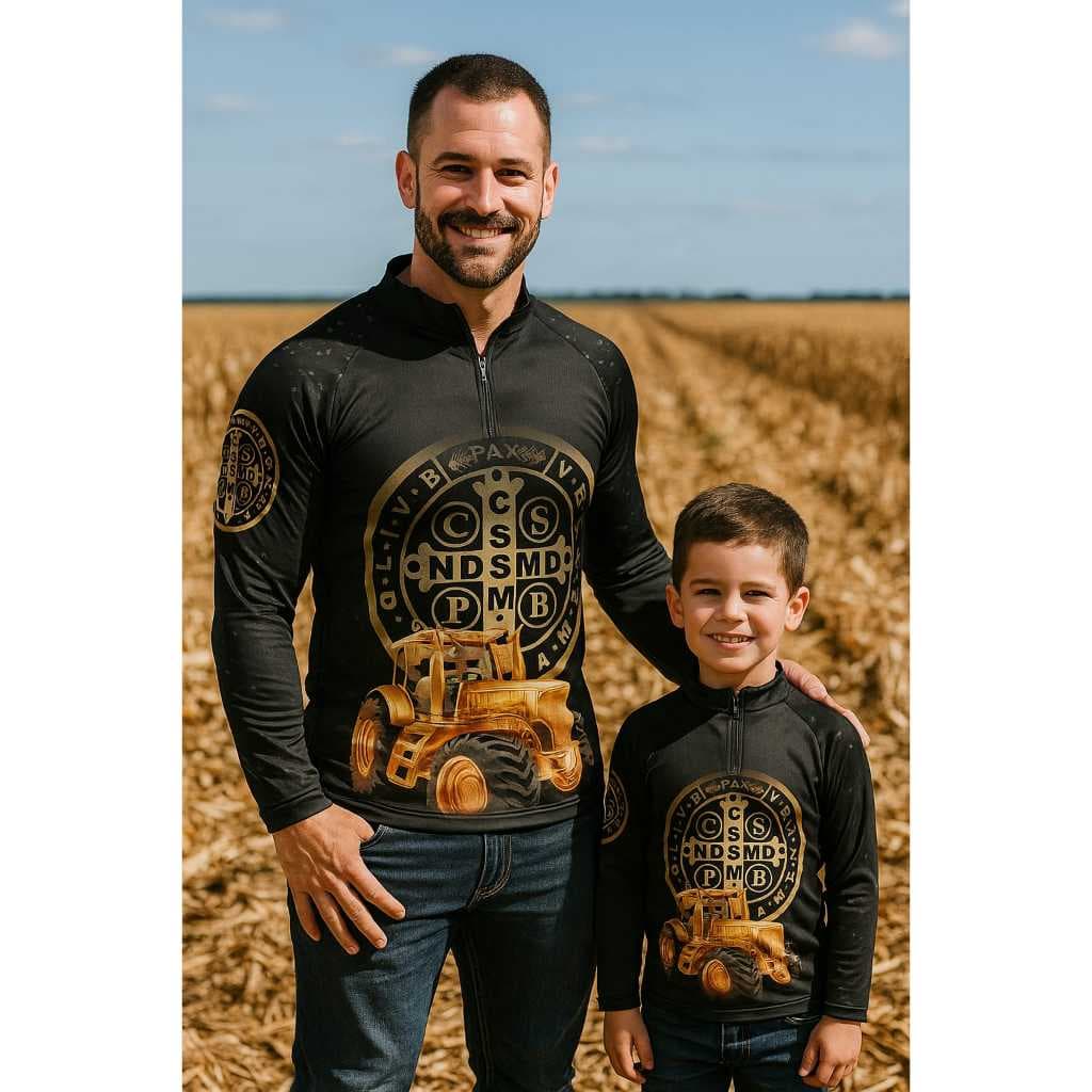 Camisa Agro Proteção Solar Adulto/Infantil UV50+