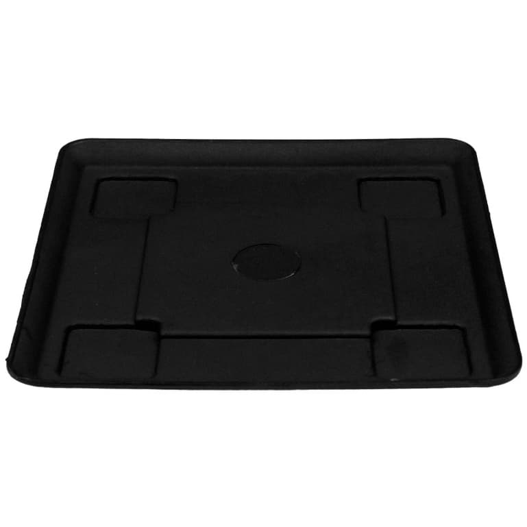 Prato Para Vaso Quadrado 13cm E 22cm Lupem