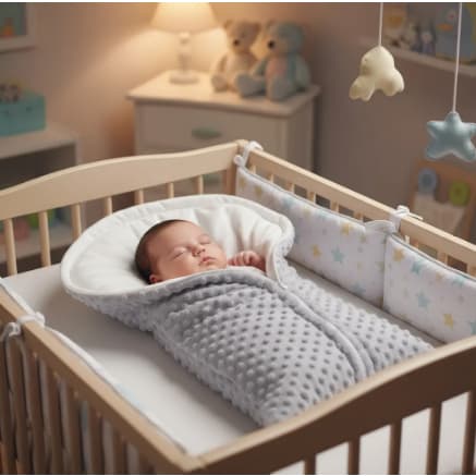 Saco de Dormir P/ Bebê Tecido Bolhas Cores Variadas Menino e Menina.