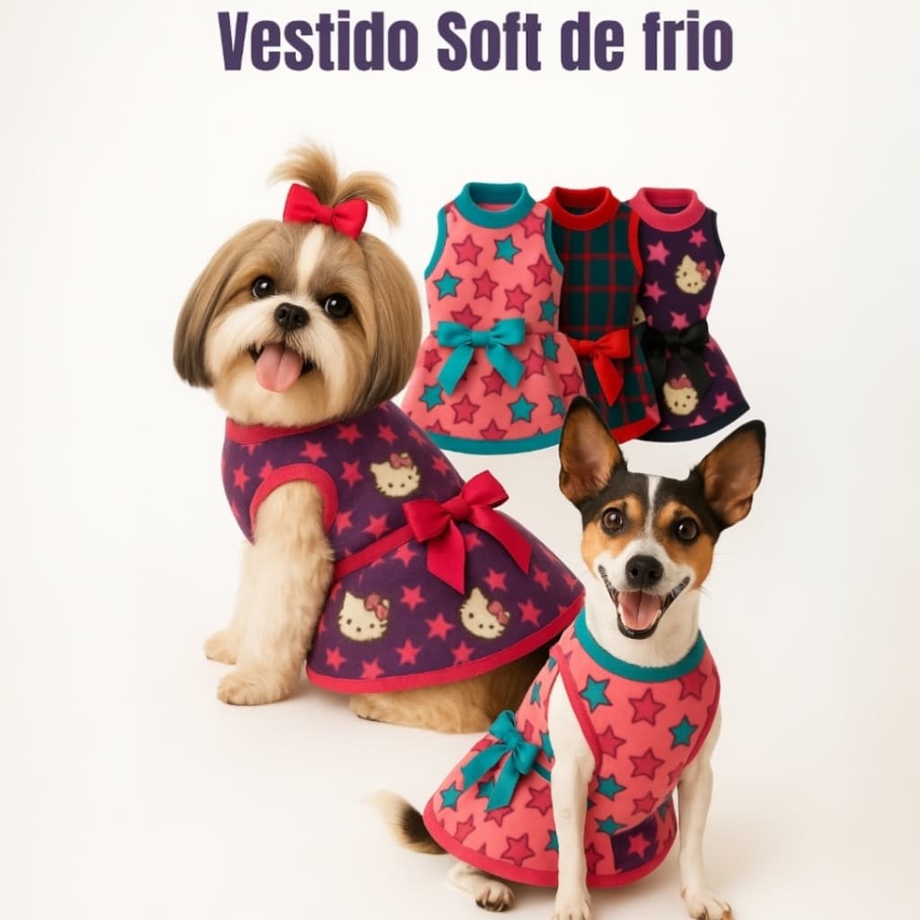 Roupa Pet Para Cachorro Vestido De Inverno Para Pet Moda Pet Roupa De Pet Frio