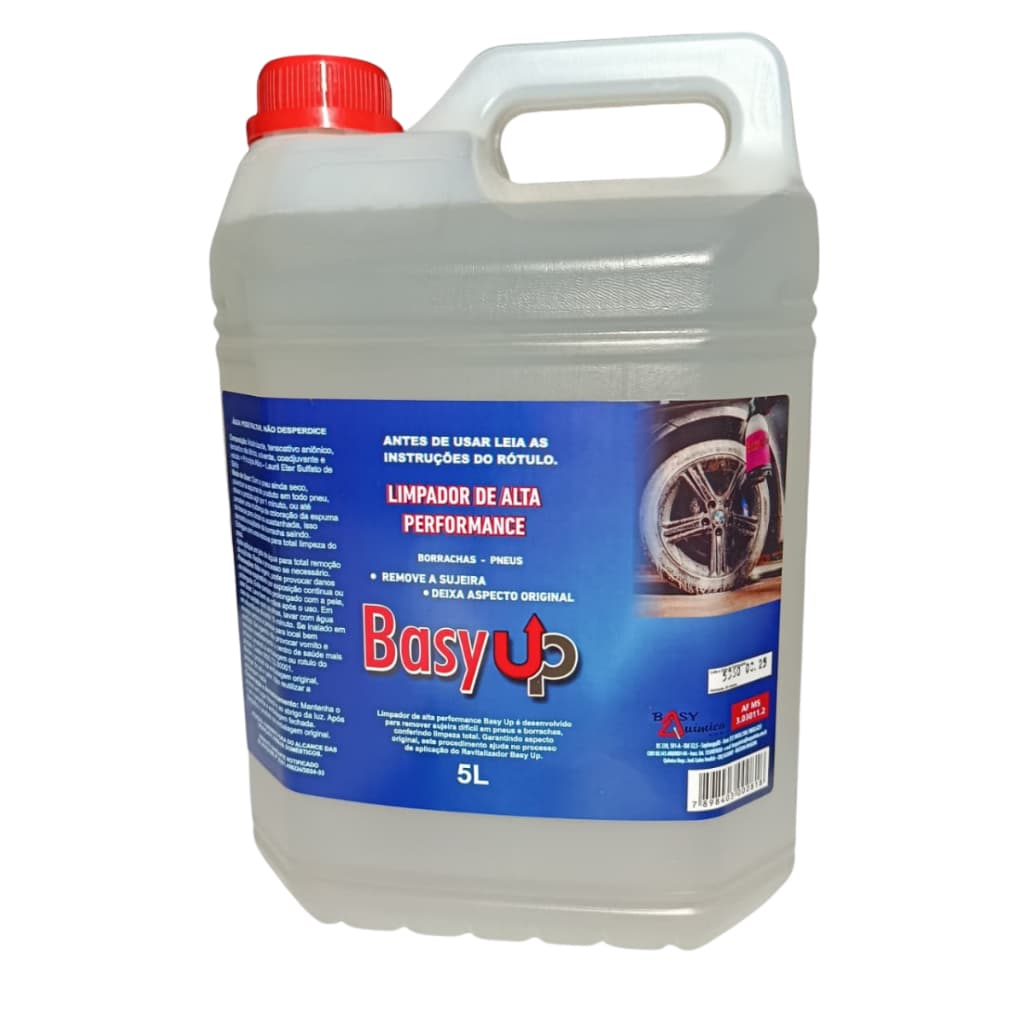 Limpador Alta Performance 5 Litros Remove Sujeira Borracha Pneus
