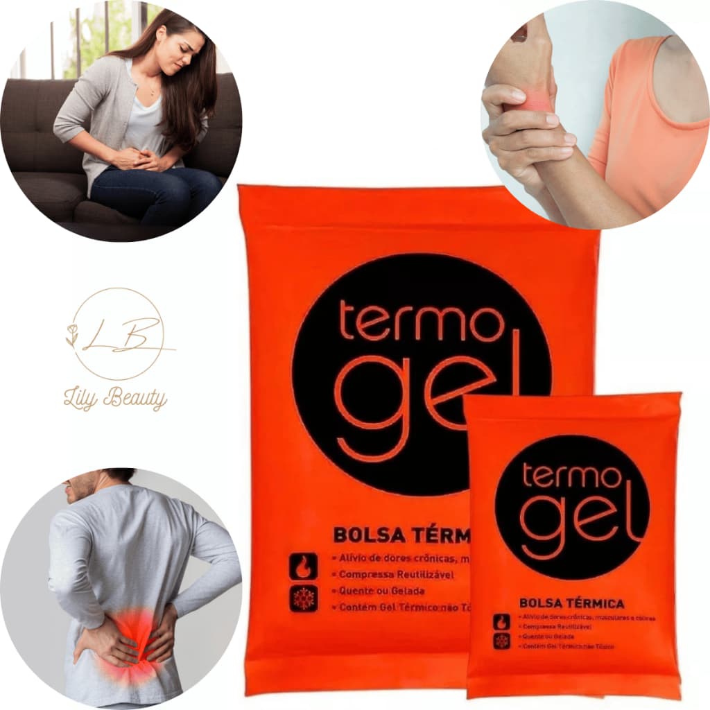 Bolsa Térmica - Termo Gel - Compressa Quente e Fria Reutilizável