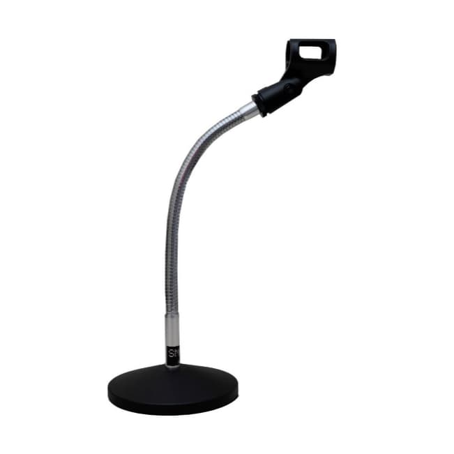 Pedestal Microfone De Mesa Smart Sm 038 Cor Preto