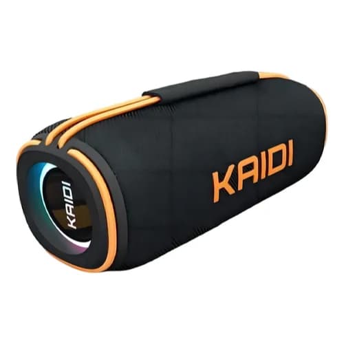 Kaidi Kd-833 Caixa De Som Bluetooth 60w À Prova D'água Cor Preto
