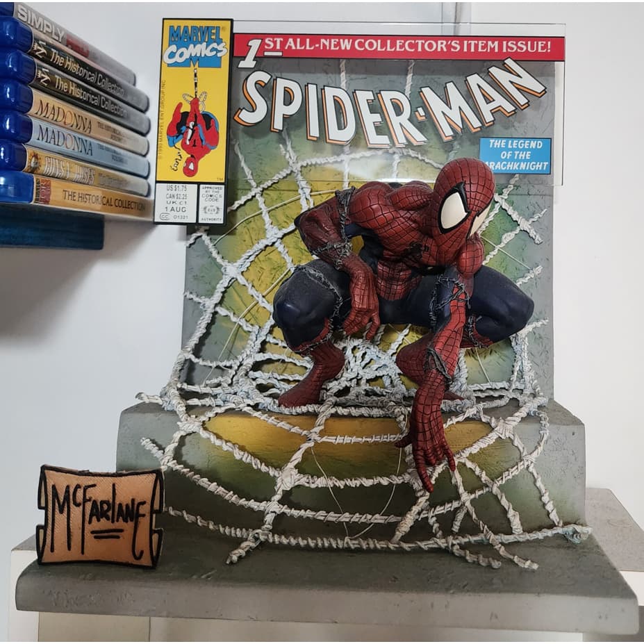 Spider-man Comic Book Scene Statue - Homem-Aranha - Todd McFarlane