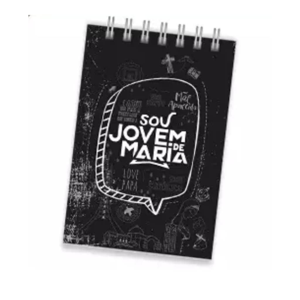 Bloco de Anotações Sou Jovem de Maria
