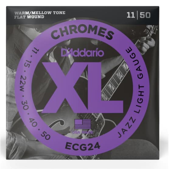Encordoamento Guitarra .011 D'addario Xl Chromes Ecg24