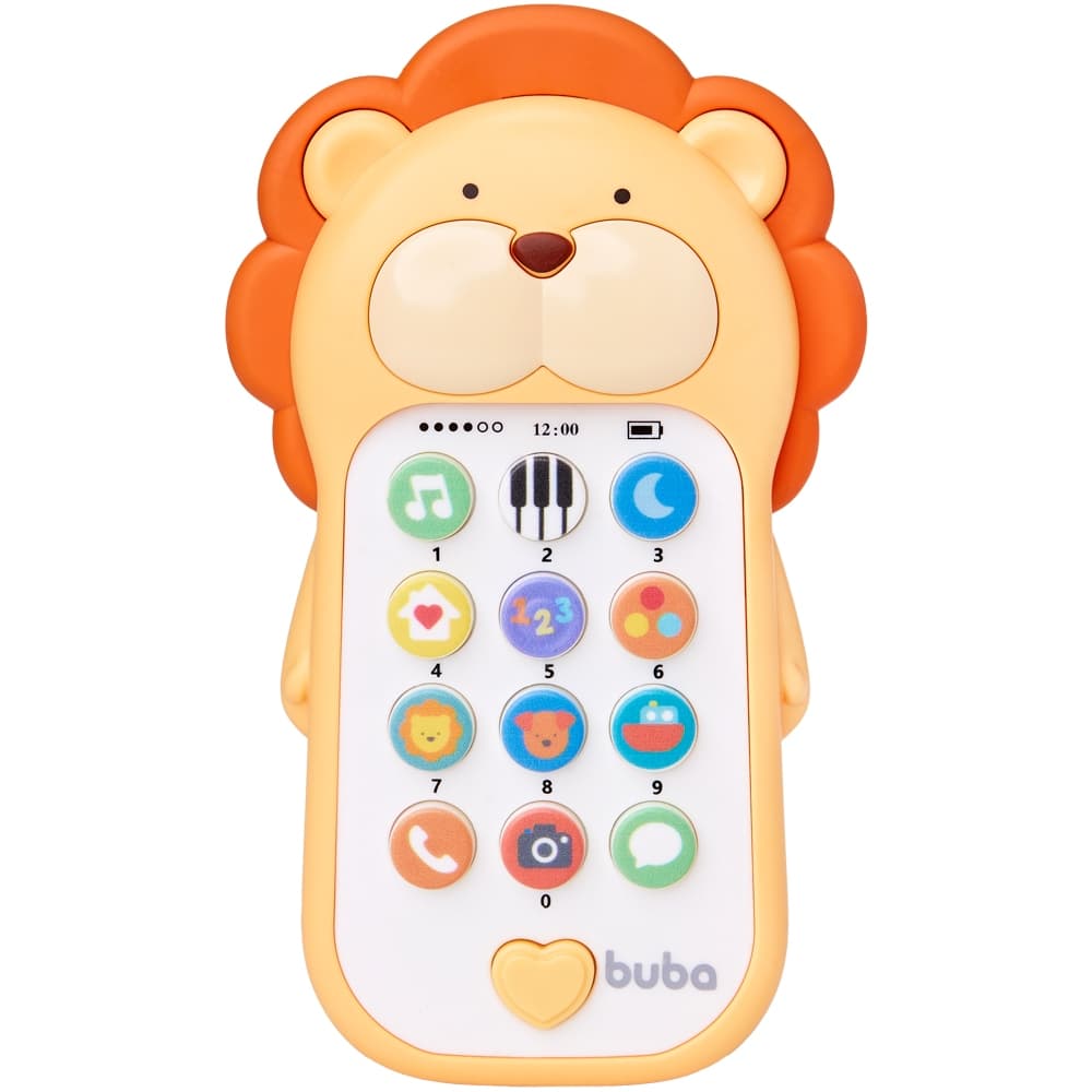 Brinquedo Telefone Bilíngue Inglês Português Buba