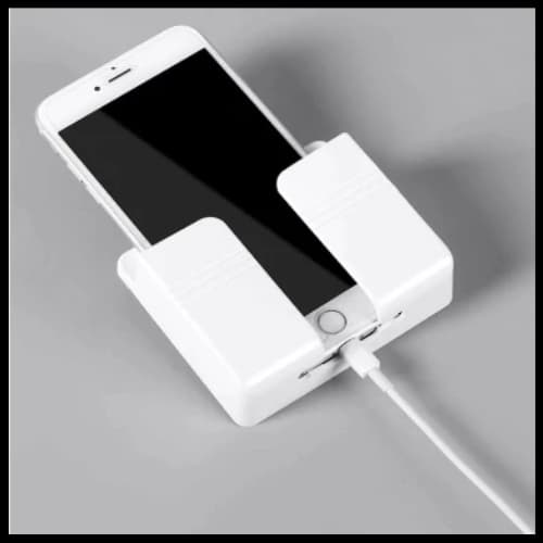 Suporte Para Controle Remoto Prático, Suporte Multiuso De Parede Para Celular Controle Plástico
