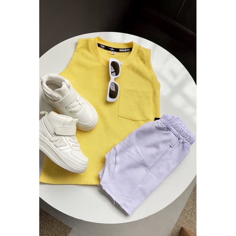 camiseta regata infantil choche chique elegante estiloso verão moda menino 02 a 12 anos-Regata choche amarela