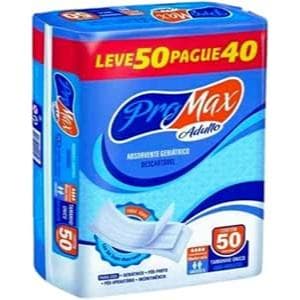 ABSORVENTE GERIATRICO PRO MAX POS PARTO E POS OPERATORIO 50 un