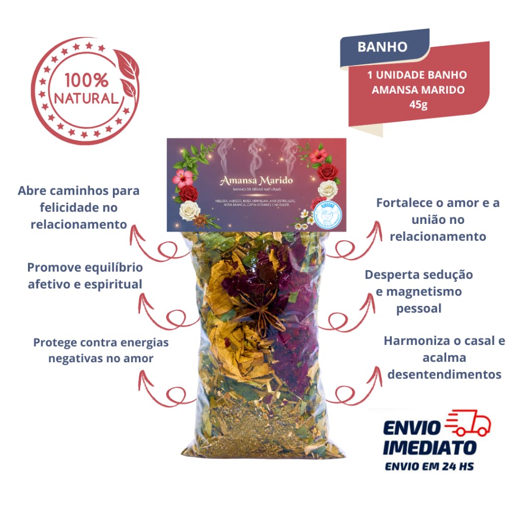 Banho Amansa Marido 45g