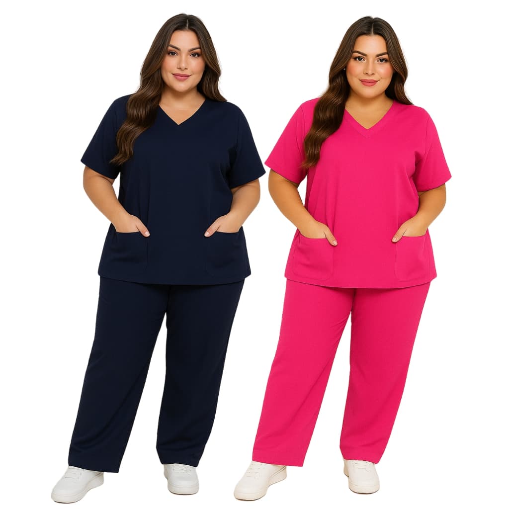 Conjunto Uniforme Hospitalar Scrub Plus Size ENVIO IMEDIATO