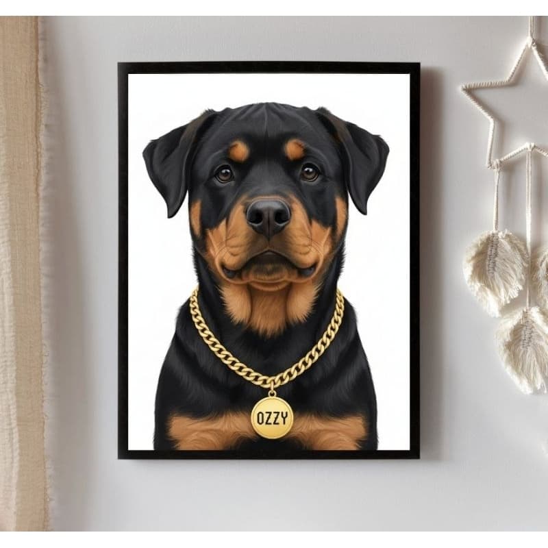 Quadro personalizado Retrato Pet