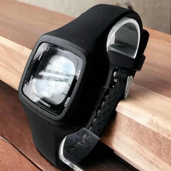 Relógio Feminino Digital com Pulseira de Borracha | À Prova d’Água e Confortável