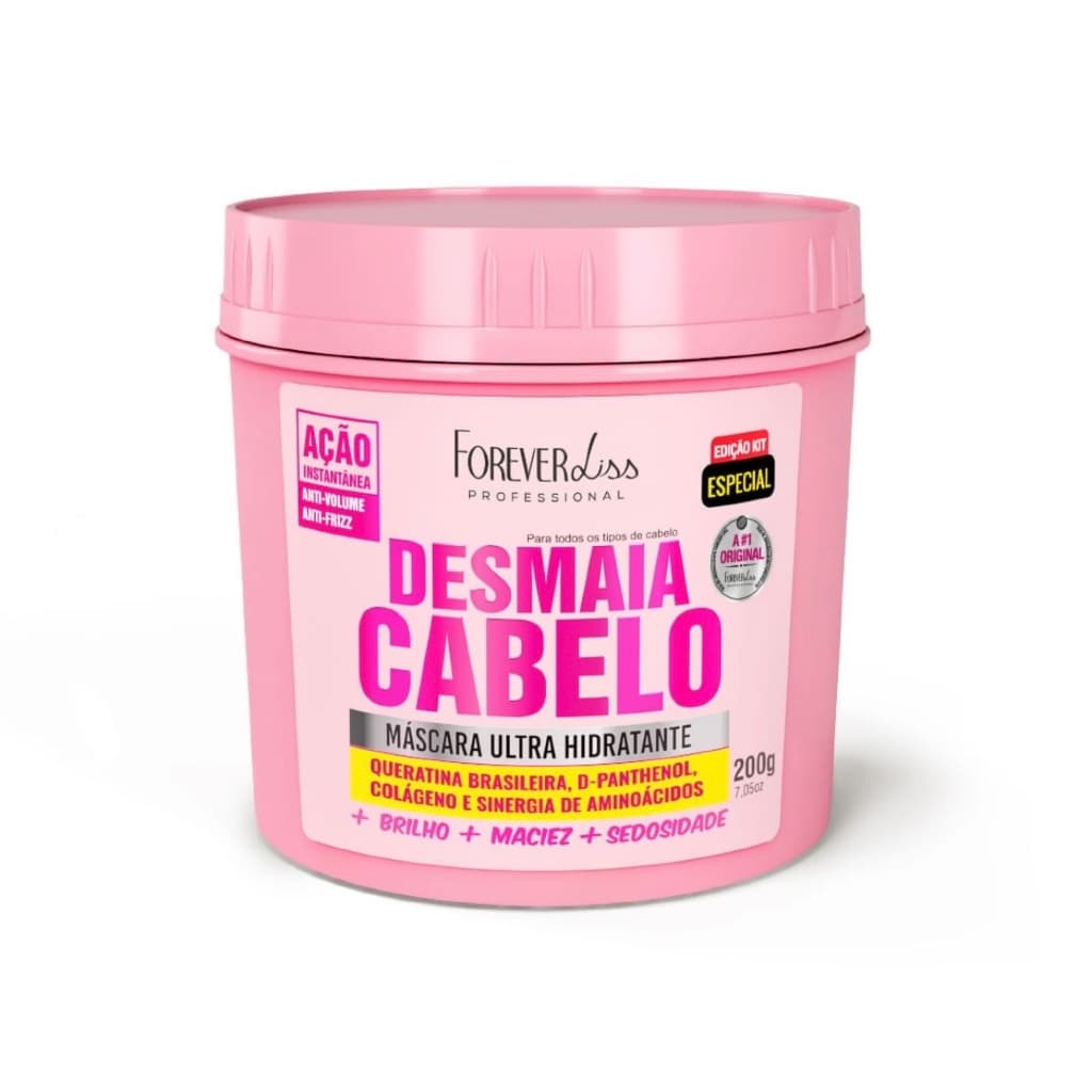 Máscara desmaia cabelo Forever Liss 200g