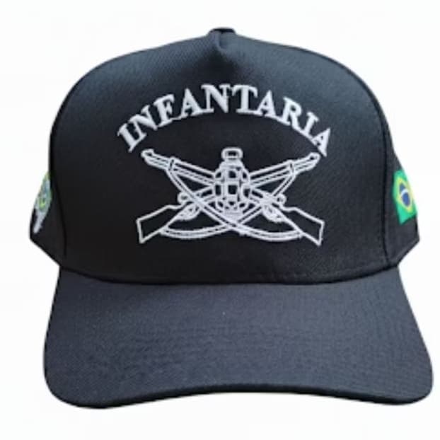 Boné Exército infantaria bordado