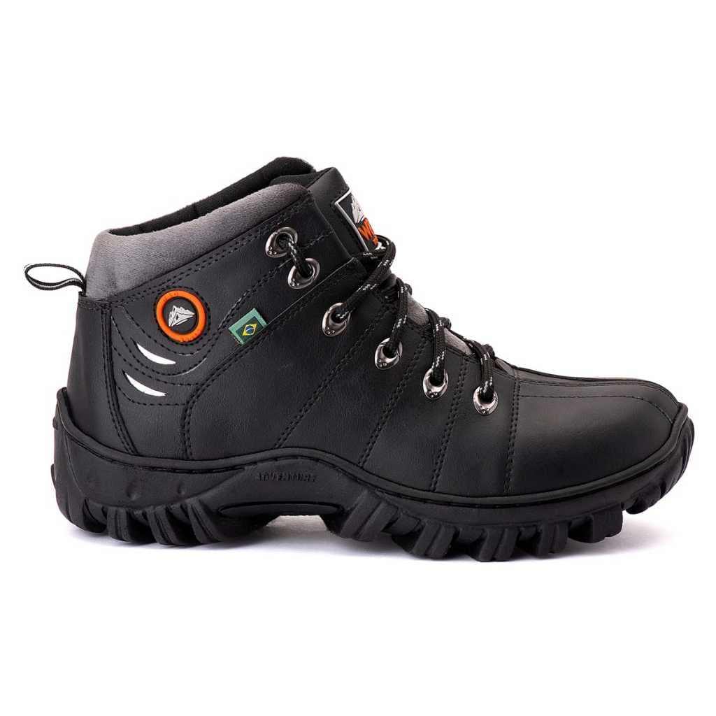 Bota Coturno Adventure Masculino Cano Forrado Bota De Segurança Palmilha Alta Confortável Resistente