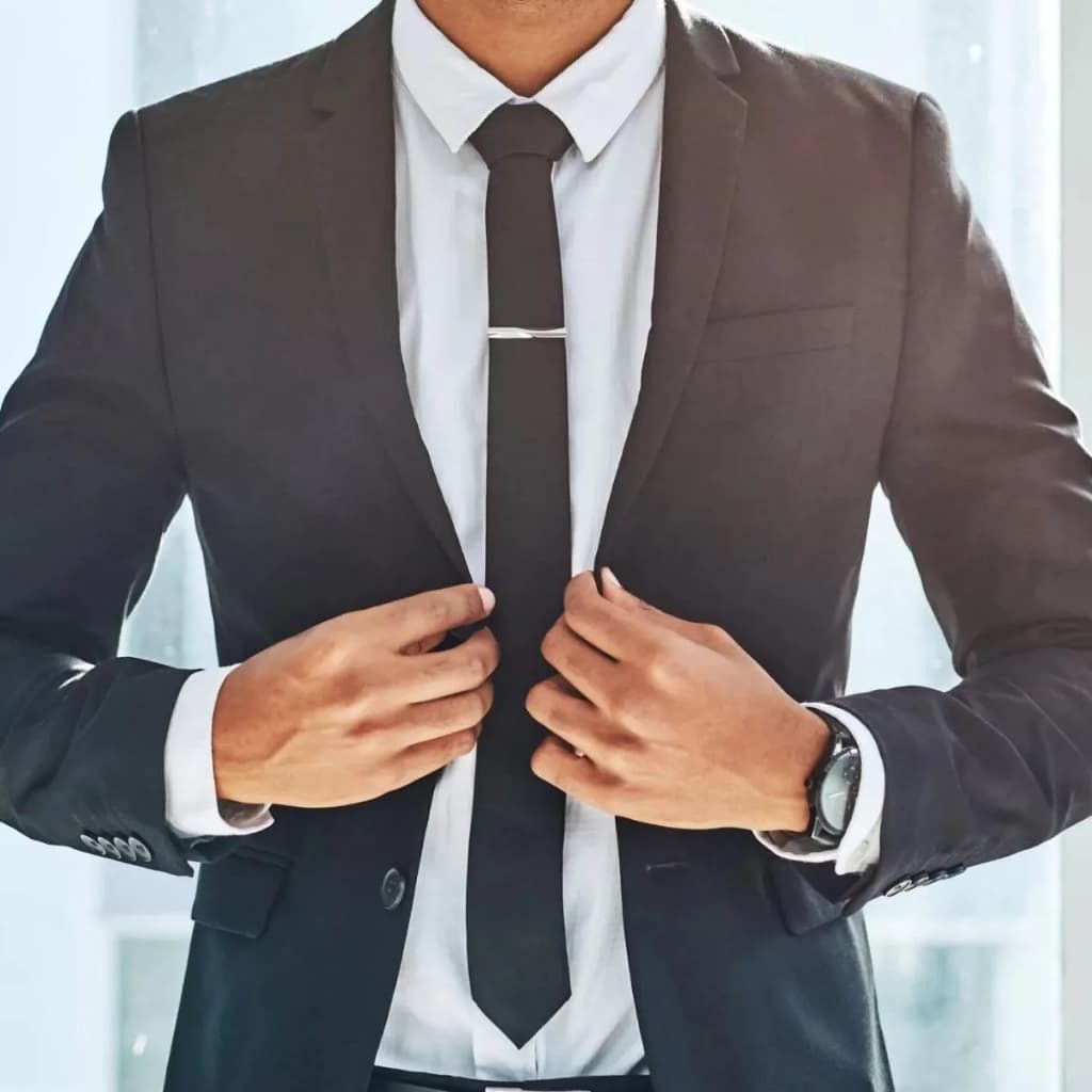 Grampo De Gravata De Alta Qualidade/Masculinas Clássico/Dourado/Fosco/Simples -Aço aInoxidável BS-0552
