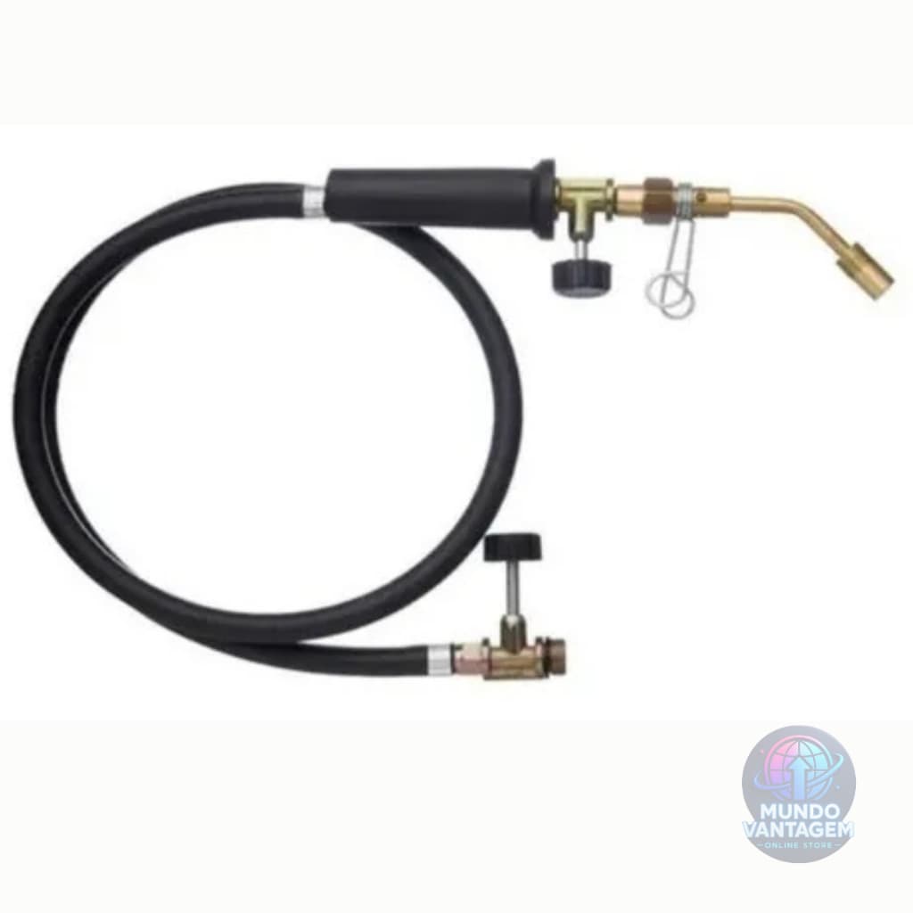 Maçarico de Solda GLP com Adaptador P13 – Resistente e Prático para Uso Profissional e Doméstico