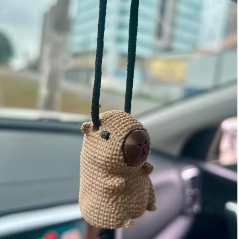 Cheirinho para Carro Capivara (Difusor Automotivo) Aromatizador