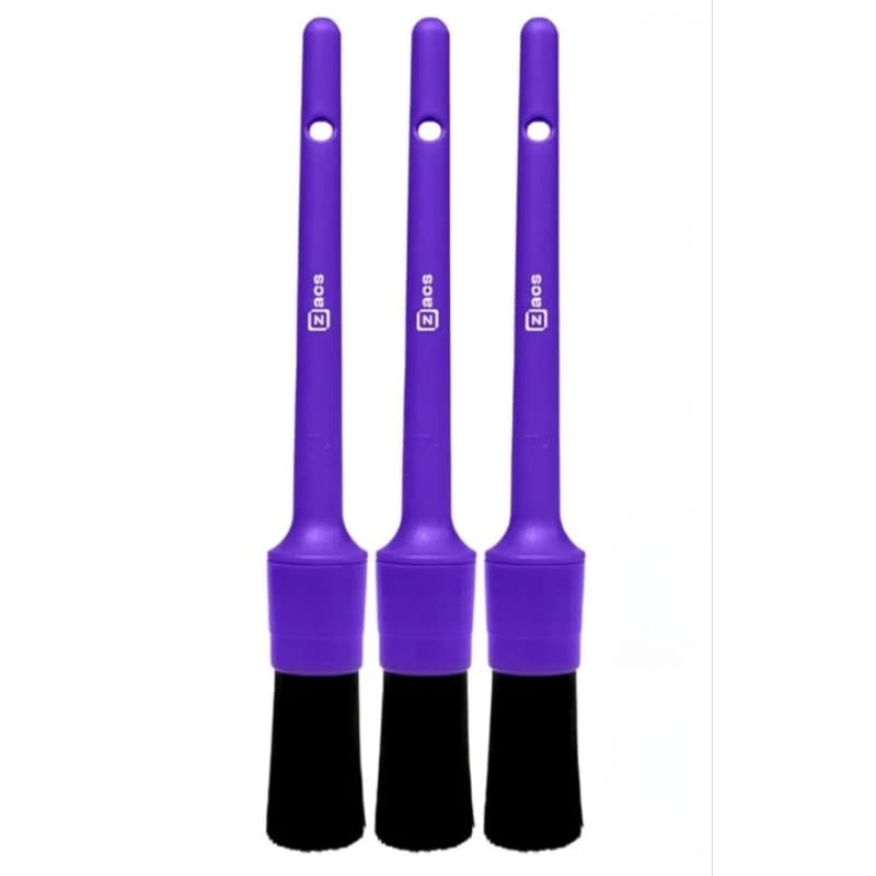 kit 3 pincéis de detalhamento externo Zacs Média N14