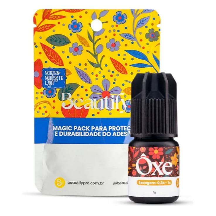 Cola Adesivo Oxê Beautify Pro Para Extensão alongamento De Cílios 3g Profissional