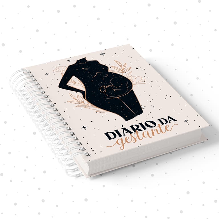 Diário da Gestante – Livro de Memórias da Gravidez Personalizado