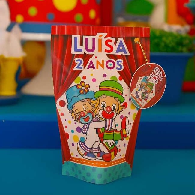 ADESIVO para saquinho metalizado 9x14 ou 10x15 lembrancinha PERSONALIZADO com NOME E TEMA, lembrancinha FESTA INFANTIL